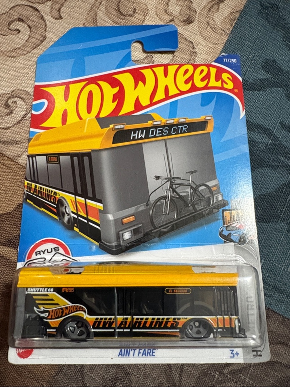🛍️5/$20🛍️Hot Wheels “Ain’t Fare Shuttle Bus